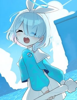 蔚蓝档案官方四格漫画